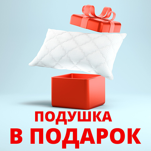 Подушка в подарок!