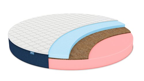 Матрас Dimax Раунд 20 микс кокос