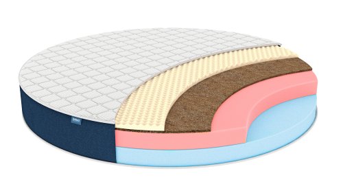 Матрас Dimax Раунд 24 кокос массаж