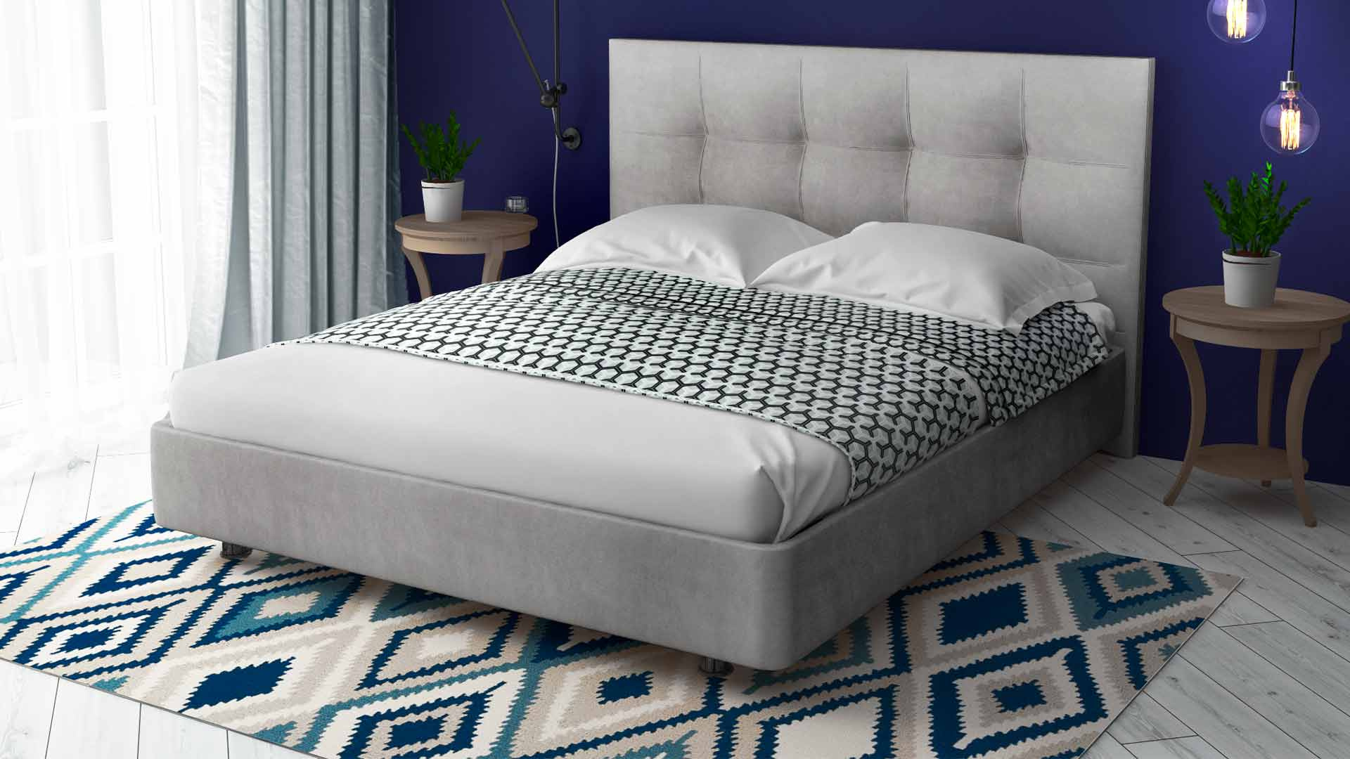 Кровать с антивандальным покрытием