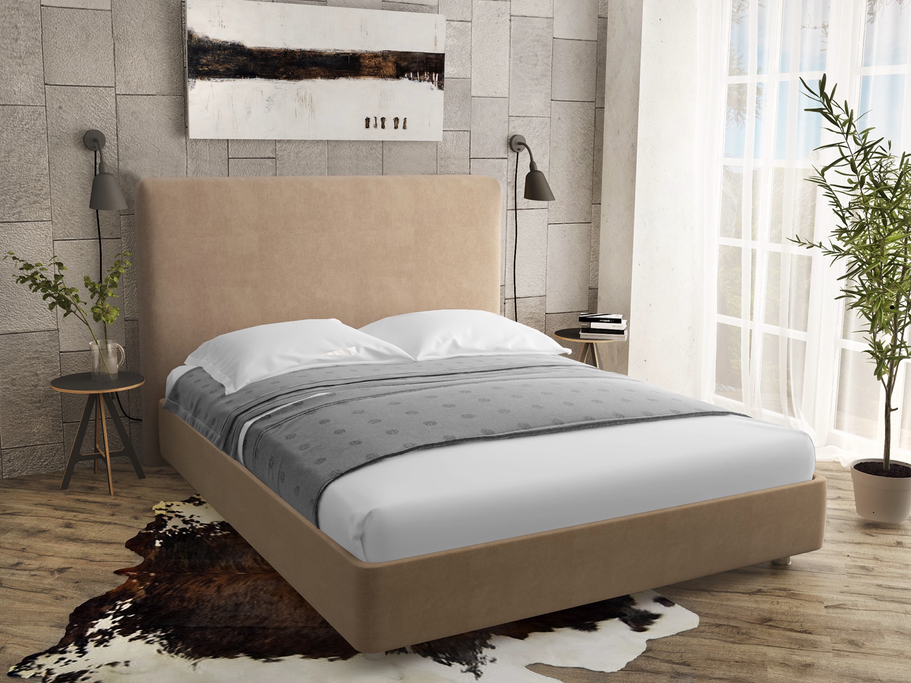 Кровать Sontelle Менди 190x220